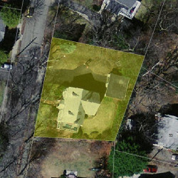 50 Victoria Cir, Newton MA 02459-1017 aerial view