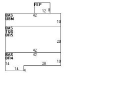 25 Gardner St, Newton MA 02458-1504 floor plan