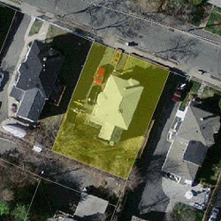 90 Boyd St, Newton MA 02458-1502 aerial view