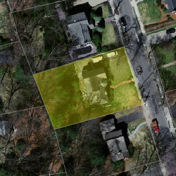 111 Gordon Rd, Newton MA 02468-1226 aerial view