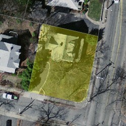 1013 Walnut St, Newton MA 02461-1134 aerial view
