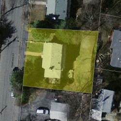 42 Fairfield St, Newton MA 02460-2126 aerial view