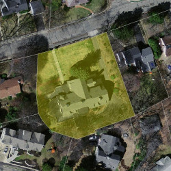 47 Kirkstall Rd, Newton MA  02460-2244 aerial view