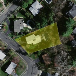 232 Old Farm Rd, Newton MA 02459-3459 aerial view