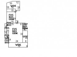 41 Hancock St, Newton MA  02466-2308 floor plan
