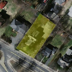 297 Crafts St, Newton MA  02460-1201 aerial view