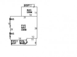 25 Hyde St, Newton MA 02461-1203 floor plan