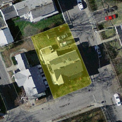 1 Waban St, Newton MA 02458-1548 aerial view