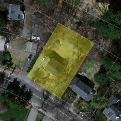 367 Woodward St, Newton MA  02468-2027 aerial view