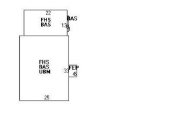 15 Wallace St, Newton MA  02461-1921 floor plan