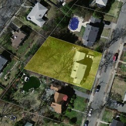 23 Bemis St, Newton MA  02460-1102 aerial view