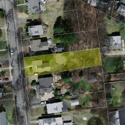 166 Melrose St, Newton MA 02466-1111 aerial view