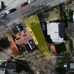 380 Ward St, Newton MA 02459-1217 aerial view