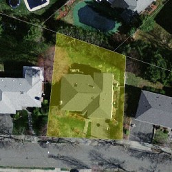 42 Donna Rd, Newton MA 02459-2805 aerial view