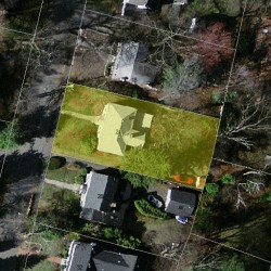 24 Jameson Rd, Newton MA  02458-2601 aerial view