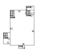 15 Holland St, Newton MA 02458-1820 floor plan