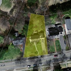 45 Waban Ave, Newton MA 02468-2134 aerial view