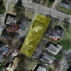 214 Auburn St, Newton MA 02466-2407 aerial view