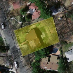 162 Beaumont Ave, Newton MA 02460-2330 aerial view