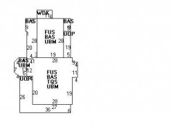 186 Gibbs St, Newton MA 02459-1930 floor plan