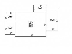 50 Hunnewell Ave, Newton MA 02458-2217 floor plan