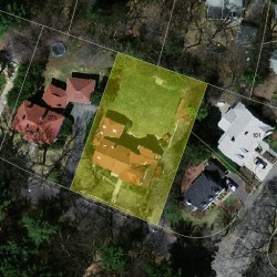 263 Waban Ave, Newton MA 02468-1306 aerial view