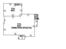 11 Lancaster Rd, Newton MA 02458-2625 floor plan