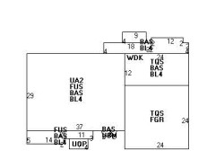 31 Agawam Rd, Newton MA 02468-1302 floor plan