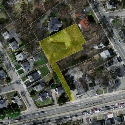 46 Woodward St, Newton MA 02461-1512 aerial view