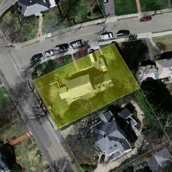 36 Lockwood Rd, Newton MA 02465-2414 aerial view