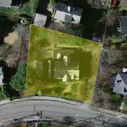 53 Cabot St, Newton MA 02458-2501 aerial view