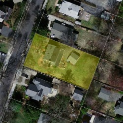 200 Beethoven Ave, Newton MA  02468-1749 aerial view