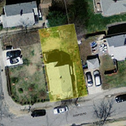 7 Ossipee Rd, Newton MA  02464-1415 aerial view