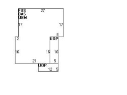 191 Derby St, Newton MA  02465-1526 floor plan