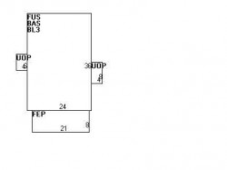150 Woodward St, Newton MA 02461-1313 floor plan