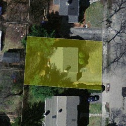 135 Upland Ave, Newton MA  02461-2112 aerial view