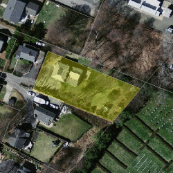 30 Cummings Rd, Newton MA  02459-1753 aerial view