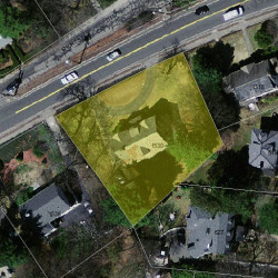 1530 Beacon St, Newton MA  02468-1524 aerial view