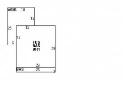 196 Jackson St, Newton MA 02459-2540 floor plan