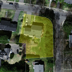 77 Paulson Rd, Newton MA 02468-1007 aerial view