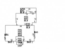 110 Oxford Rd, Newton MA 02459-2406 floor plan