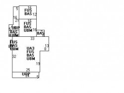 44 Erie Ave, Newton MA 02461-1514 floor plan