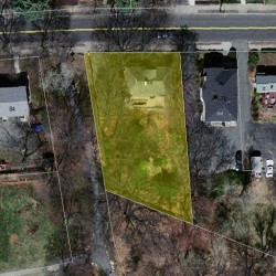 74 Auburndale Ave, Newton MA 02465-1420 aerial view