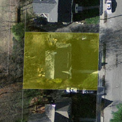 115 Oxford Rd, Newton MA 02459-2408 aerial view