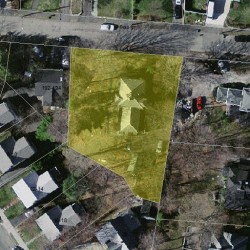 186 Gibbs St, Newton MA 02459-1930 aerial view