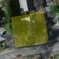 53 Sheldon Rd, Newton MA 02459-2737 aerial view