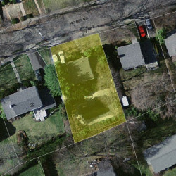 35 Haynes Rd, Newton MA  02459-2716 aerial view