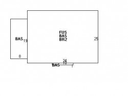 24 Lindbergh Ave, Newton MA  02465-1635 floor plan