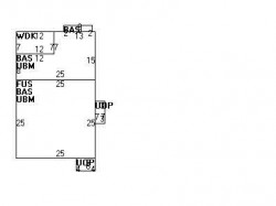 40 Circuit Ave, Newton MA  02461-1603 floor plan