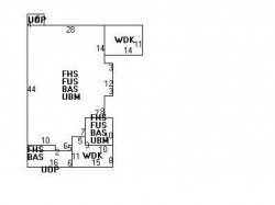 102 Grasmere St, Newton MA  02458-2213 floor plan